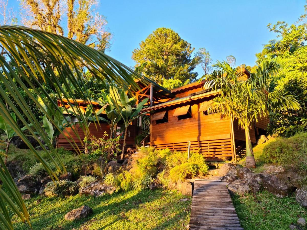 Les Bananes Vertes Ecolodges Saint-Claude Dış mekan fotoğraf