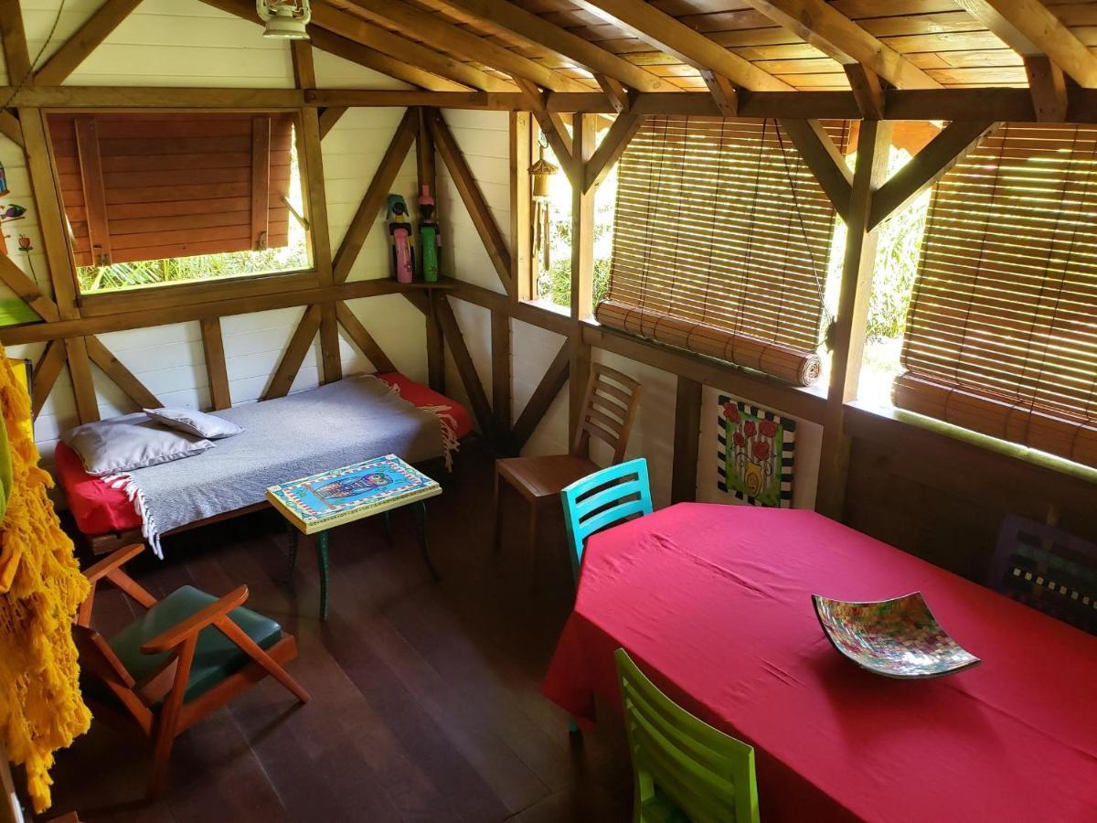 Les Bananes Vertes Ecolodges Saint-Claude Dış mekan fotoğraf