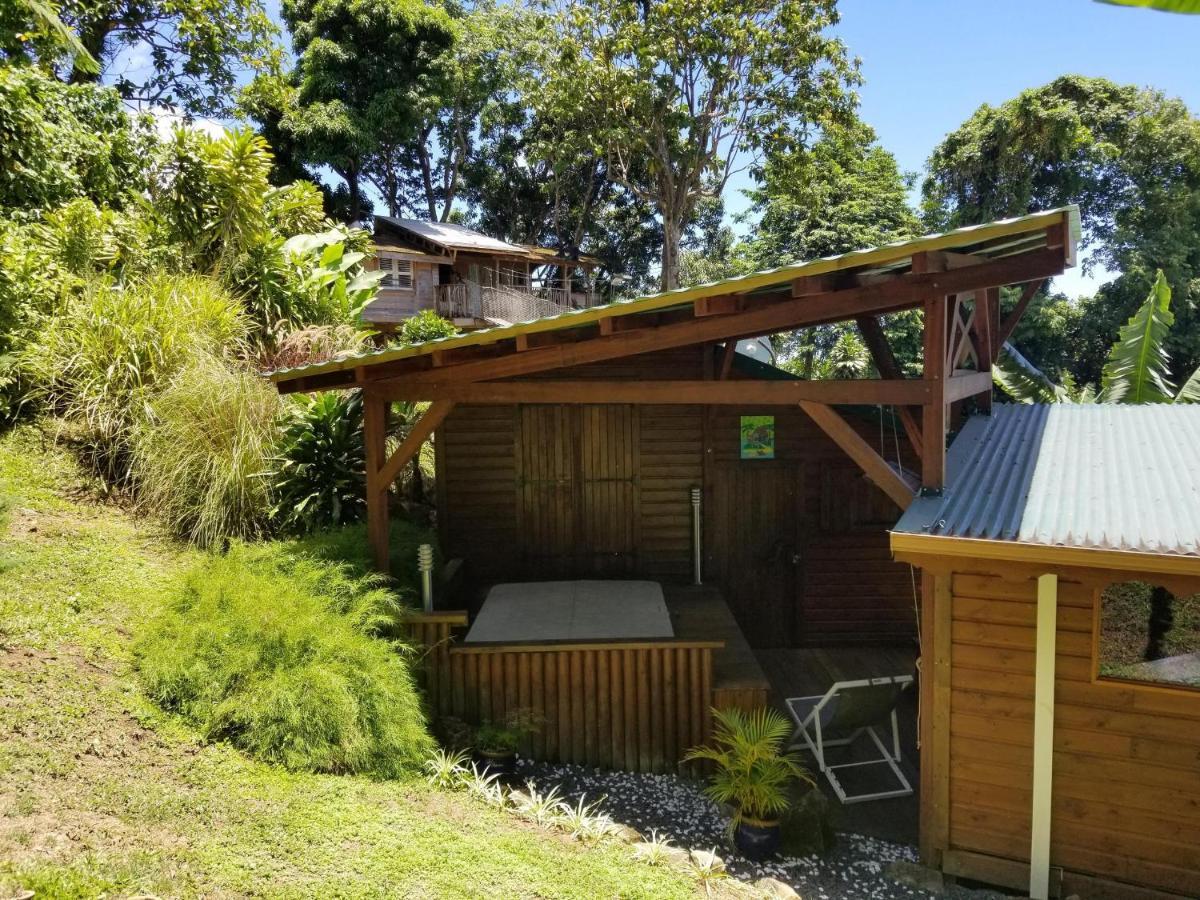 Les Bananes Vertes Ecolodges Saint-Claude Dış mekan fotoğraf