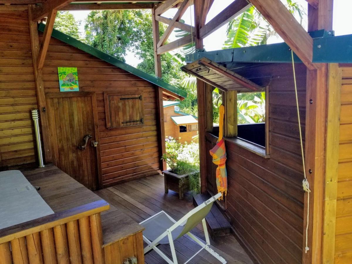 Les Bananes Vertes Ecolodges Saint-Claude Dış mekan fotoğraf