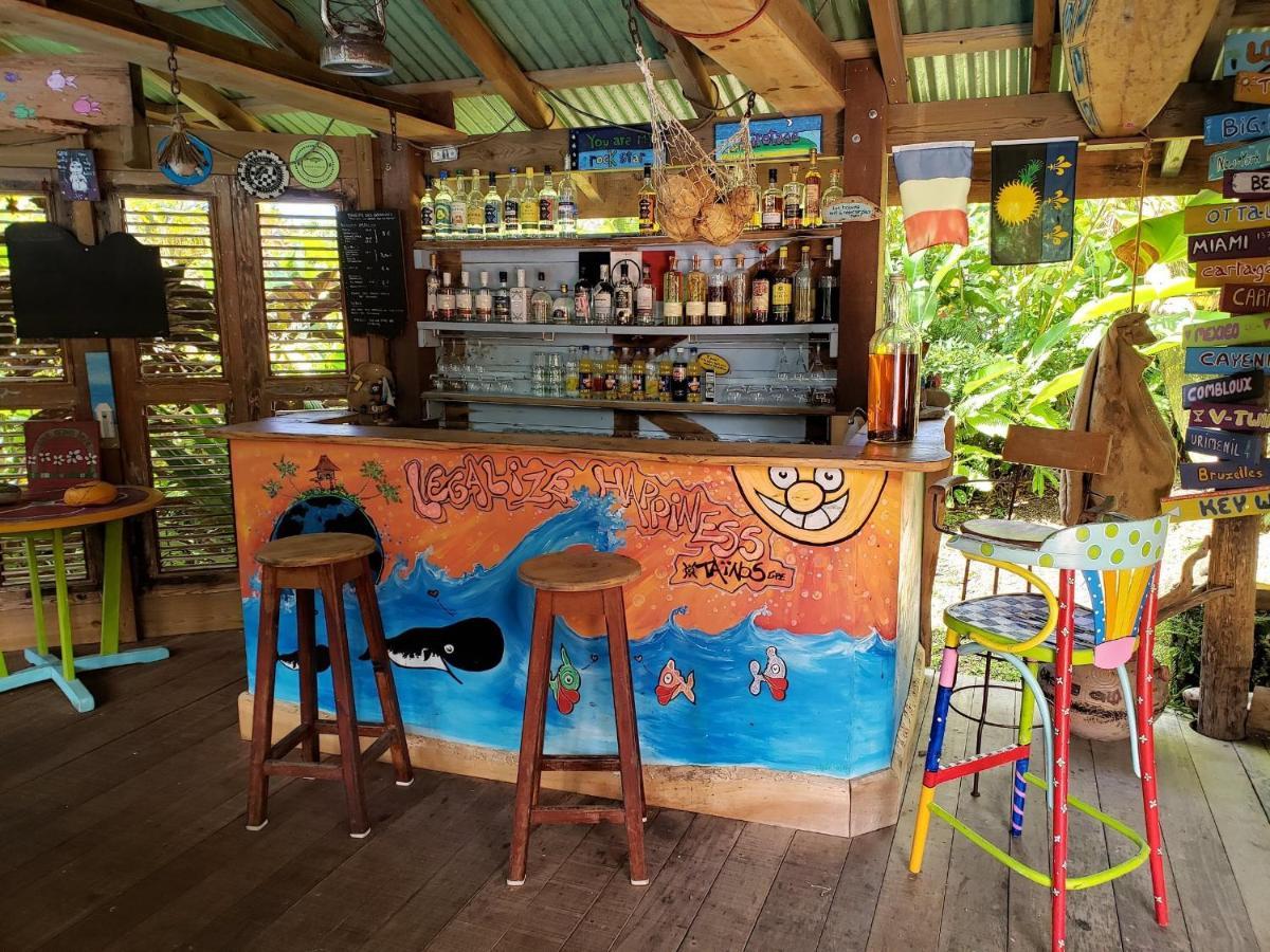Les Bananes Vertes Ecolodges Saint-Claude Dış mekan fotoğraf