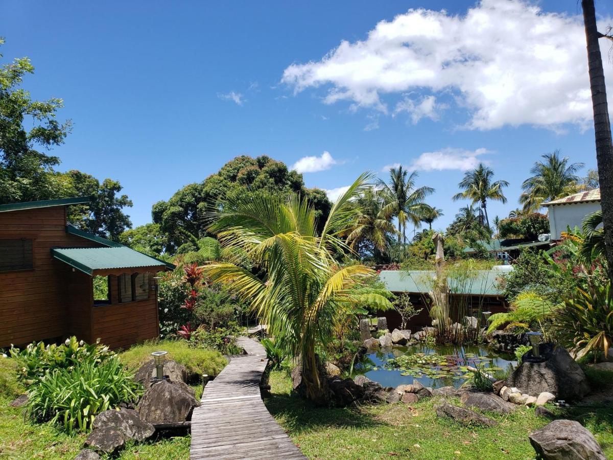 Les Bananes Vertes Ecolodges Saint-Claude Dış mekan fotoğraf