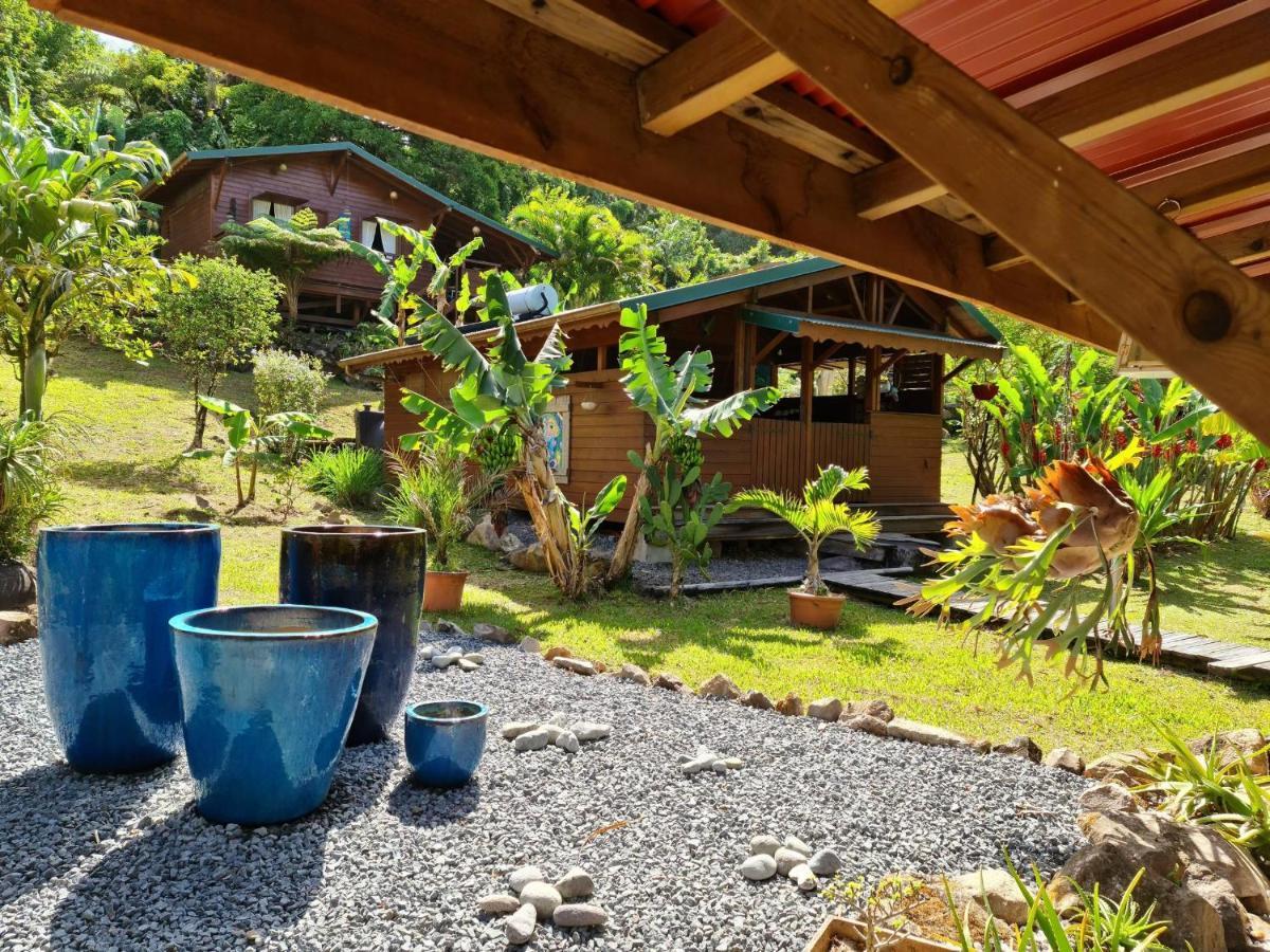 Les Bananes Vertes Ecolodges Saint-Claude Dış mekan fotoğraf